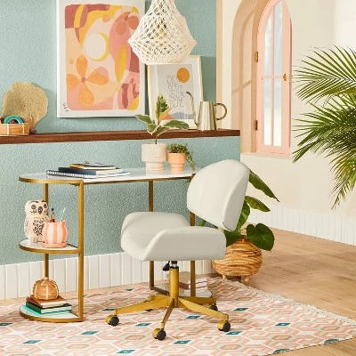 24" X 30" Floral Abstract Unframed Wall Canvas Pink - Opalhouse™ Designed With Jungalow™ 1 24" X 30" Floral Abstract Unframed Wall Canvas Pink - Opalhouse™ Designed With Jungalow™