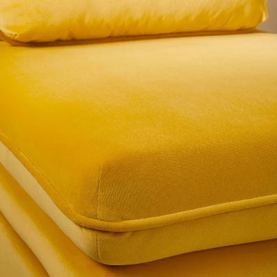 Bencia Slipper Chair Mustard - Opalhouse™ Designed With Jungalow™ 4 Bencia Slipper Chair Mustard - Opalhouse™ Designed With Jungalow™ - Image 4