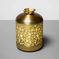 200ml Metal Flower Cutout Color-Changing Oil Diffuser Gold - Opalhouse™ 9 200ml Metal Flower Cutout Color-Changing Oil Diffuser Gold - Opalhouse™ -Opalhouse GUEST be53ae4e 50ec 4323 a07e 251cf8563ca1