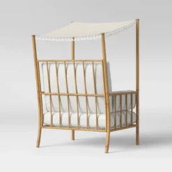 Calla Canopy Patio Accent Chair - White - Opalhouse™ -Opalhouse GUEST cad28faf 9119 4972 a838 152f46c7def8