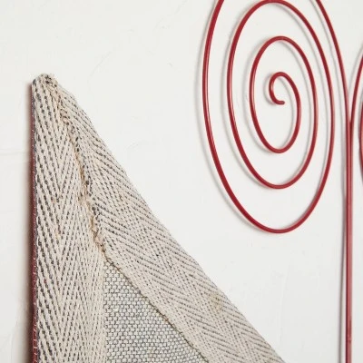 24" X 24" Oversized Woven Butterfly Decorative Wall Sculpture Brown - Opalhouse™ Designed With Jungalow™ 3 24" X 24" Oversized Woven Butterfly Decorative Wall Sculpture Brown - Opalhouse™ Designed With Jungalow™ - Image 3